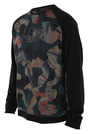 WETSHIRT LS Lycra 2022 grey camo 