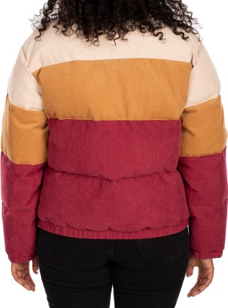 CORDY PUFFER Jacke 2024 dark red 