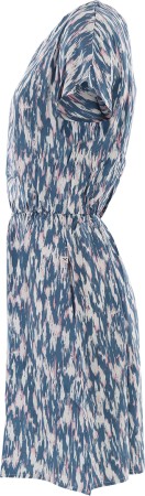 BLOSSY Kleid navy white 