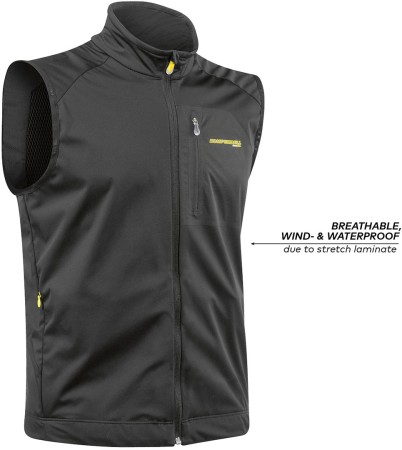 SOFTSHELL Vest 2025 black/yellow 