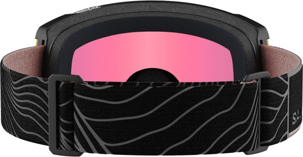S/VIEW Goggle 2025 black/universal mid red 