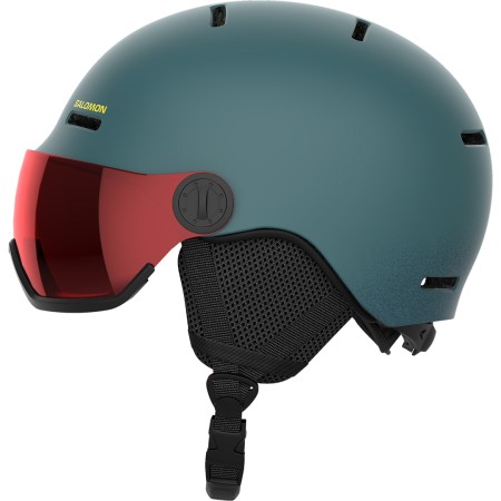 ORKA VISOR Helm 2025 north atlantic/universal flash red 
