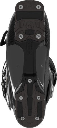 S/PRO ALPHA 110 Ski Schuh 2025 black/dark grey metallic/black 