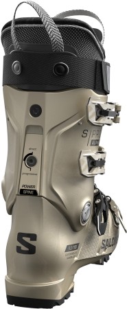 S/PRO ALPHA 100 Ski Boot 2025 light bronze metallic/black/black 