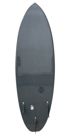 RIVER RESIN Surfboard grey 