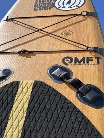MFT SERIES TOURER 13,6x30 SUP 2023 wood inkl. 3PC CARBON ENDURANCE RACE Paddel 