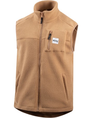 LUMBERJACKIE SHERPA Vest 2025 faded coffee 