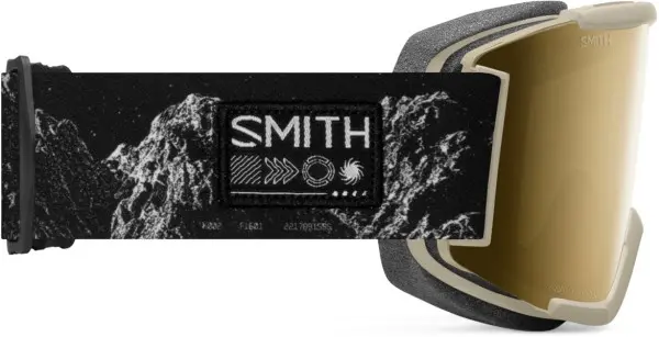 SQUAD Goggle 2026 chalk space invader/chromapop sun black gold mirror 