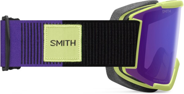 SQUAD Schneebrille 2026 serpentine/chromapop everyday violet mirror 