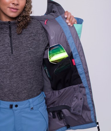 ATHENA INSULATED Jacket 2024 spearmint colorblock 