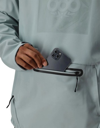 WATERPROOF HODDY Jacke 2026 dusty marine 