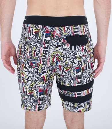 PHANTOM-ECO 25TH S1 BLOCK PARTY 18 Boardshort 2024 barely bone 