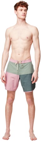 ANDY HERITAGE SOLID 17 Boardshort 2024 green spray 