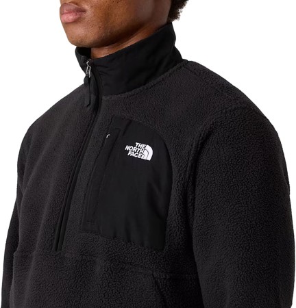 YUMIORI OFF PEAK 1/2 Zip Fleece 2026 tnf black 