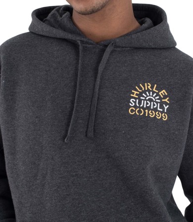 MILITIA Hoodie 2025 heather black 