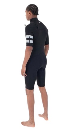 AIR 2/2 CHEST ZIP Shorty 2025 black 