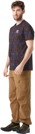 TIMONT PRINTED SS TECH T-Shirt 2025 ancolie print 