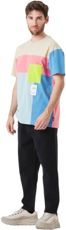 GIBAO T-Shirt 2025 patchwork 