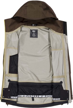 OZONN 3L Jacke 2025 chicory coffee 