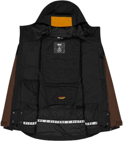 NAIKOON Jacke 2025 black chicory honey 