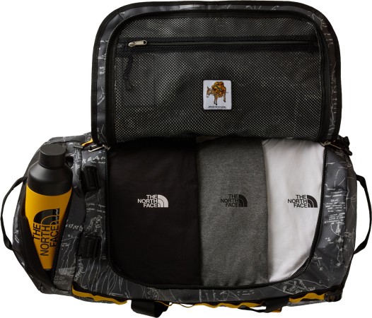 BASE CAMP M Bag 2026 anthracite grey conrad topos print/summit gold 