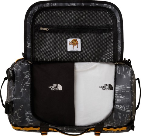 BASE CAMP S Bag 2026 anthracite grey conrad topos print/summit gold 