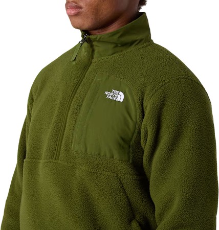 YUMIORI OFF PEAK 1/2 Zip Fleece 2026 woodland green/woodland 