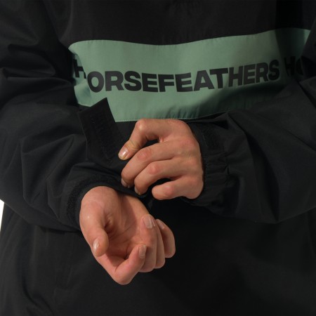 GORDIE Jacke 2026 black/iceberg green 