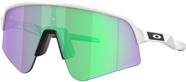 SUTRO LITE SWEEP Sonnenbrille matte white/prizm road jade 
