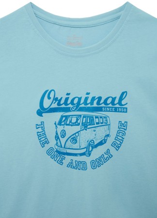 ORIGINAL RIDE WOMEN T-Shirt 2024 light blue/petrol metallic 