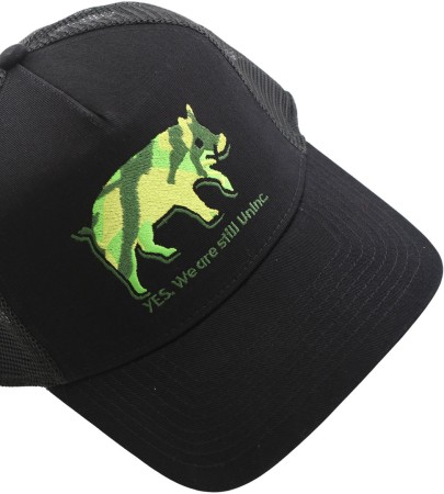 PIG TRUCKER Cap 2022 black 