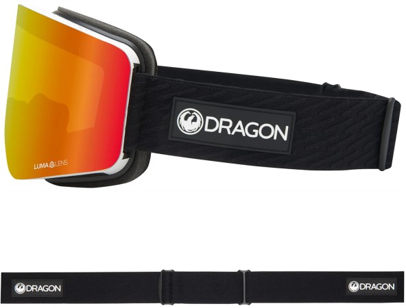 R1 Goggle 2025 icon/lumalens red ion + lumalens light rose 