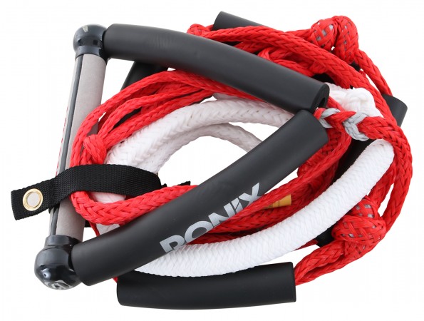 BUNGEE SURF Hantel 2024 red/silver+ 25FT Leine 