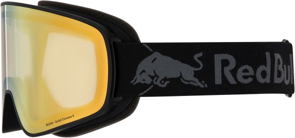 RED BULL RUSH Goggle 2026 black/orange gold mirror photochrome 