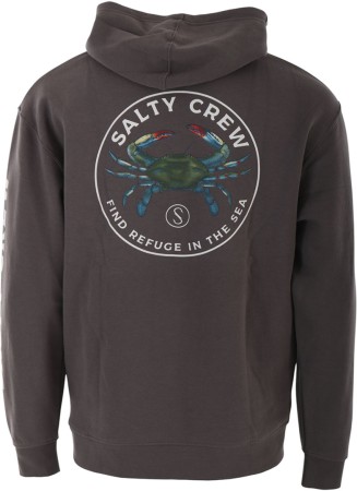 BLUE CRABBER Hoodie 2025 charcoal 