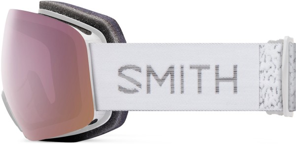 SKYLINE Goggle 2026 white chunky knit/chromapop everyday rose gold mirror 