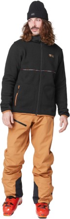 AMBROZE Zip Fleece 2025 black 