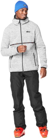 AMBROZE Zip Fleece 2025 grey melange 