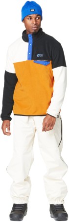 ARCCA 1/4 ZIP Fleece 2025 honey vanilla black 