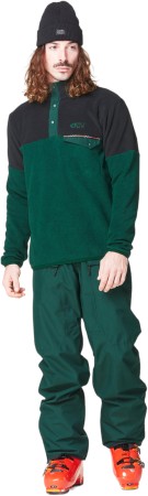 ARCCA 1/4 ZIP Fleece 2025 ponderosa pine black 
