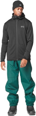 BAKE GRID Zip Fleece 2025 black 