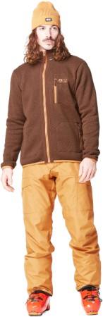 DAUWY Zip Fleece 2025 chicory coffee 