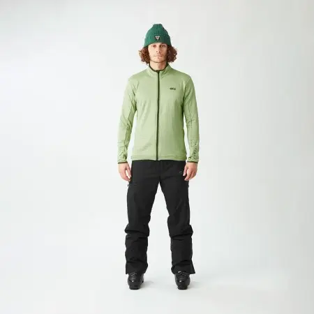 BAKE GRID Zip Fleece 2026 reseda 