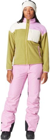 ARCCA WOMEN Zip Fleece 2025 green moss vanilla orchid 