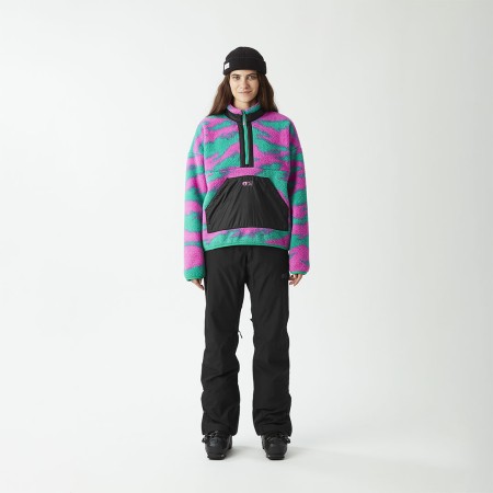 ZELKOVA PRINT 1/4 Zip Fleece 2026 retro bliss print 