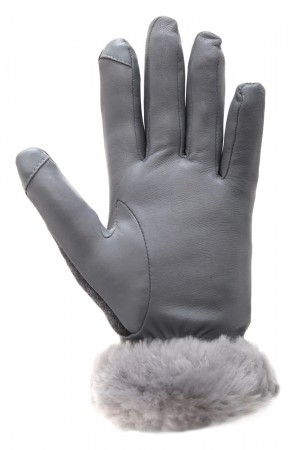 FABRIC LEATHER SHORTY TECH Handschuh 2022 light grey 