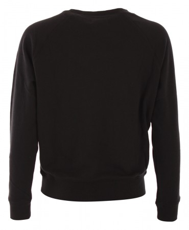FUZZY LOGO CREWNECK Sweater 2021 black 