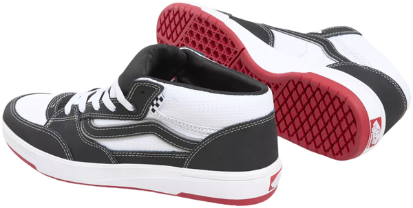 SKATE ZAHBA MID Shoe 2024 black/white/red 