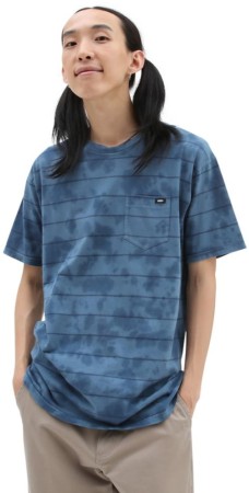 TIEDYE CHECKERSTRIPE II T-Shirt 2023 vans teal 