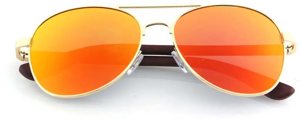 LOOKBACK Sonnenbrille 2022 steel/rosewood/orange 